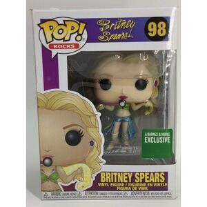 Funko Pop Rocks Britney Spears #98 B&N Exclusive Slave 4 U Snake Vinyl Figure HT